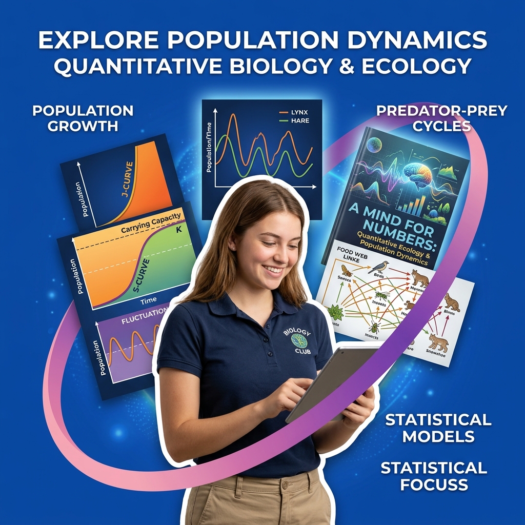 Biology student using AI as a Socratic coach to map population growth curves and analyze ecological stability safely