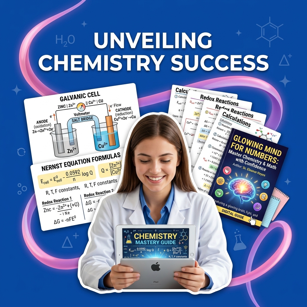 Chemistry student using AI as a Socratic coach to map galvanic cells and compute cell potentials safely