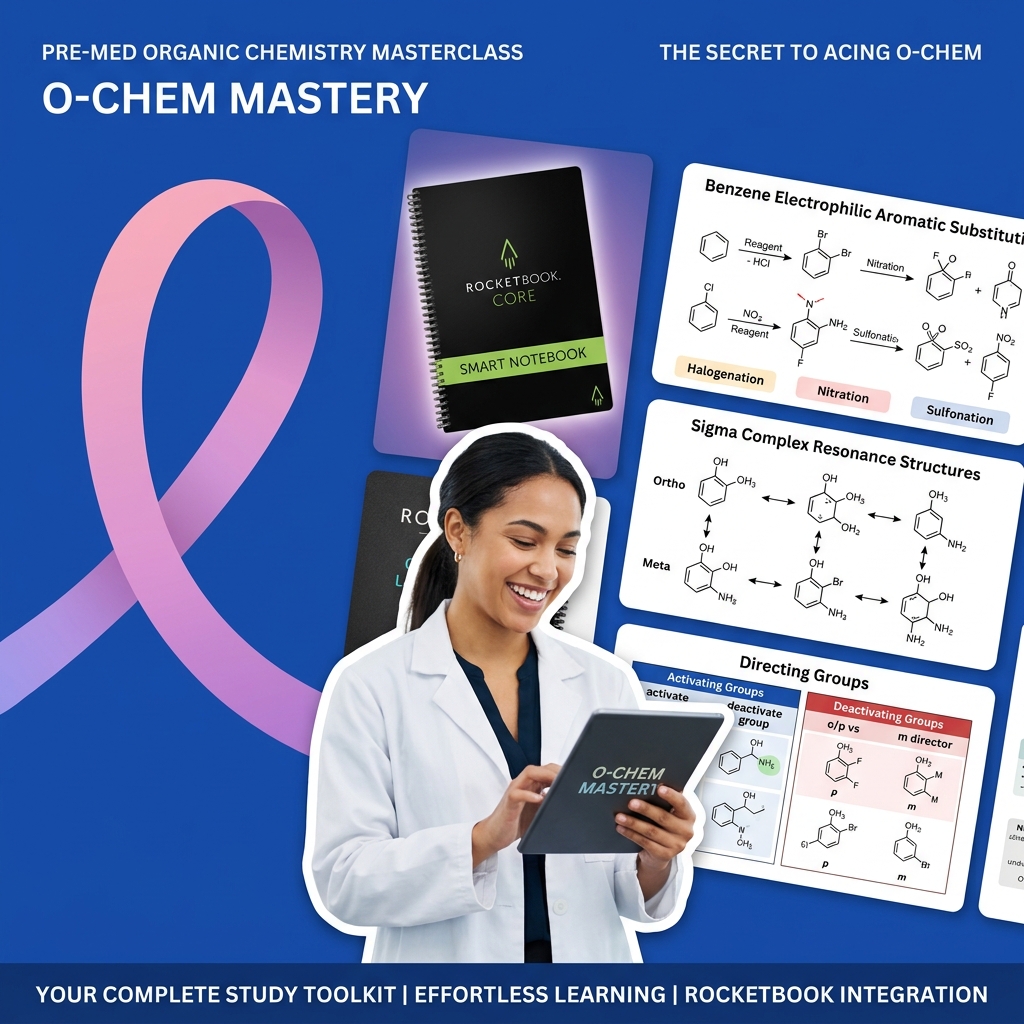 Pre-med student using AI to Socraticly study Electrophilic Aromatic Substitution mechanisms and resonance structures