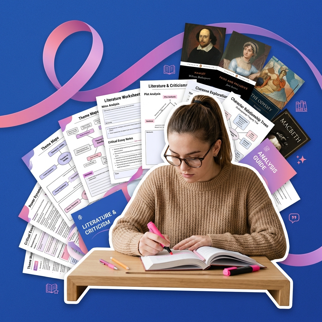 College student using AI as a close reading and literature analysis study assistant safely