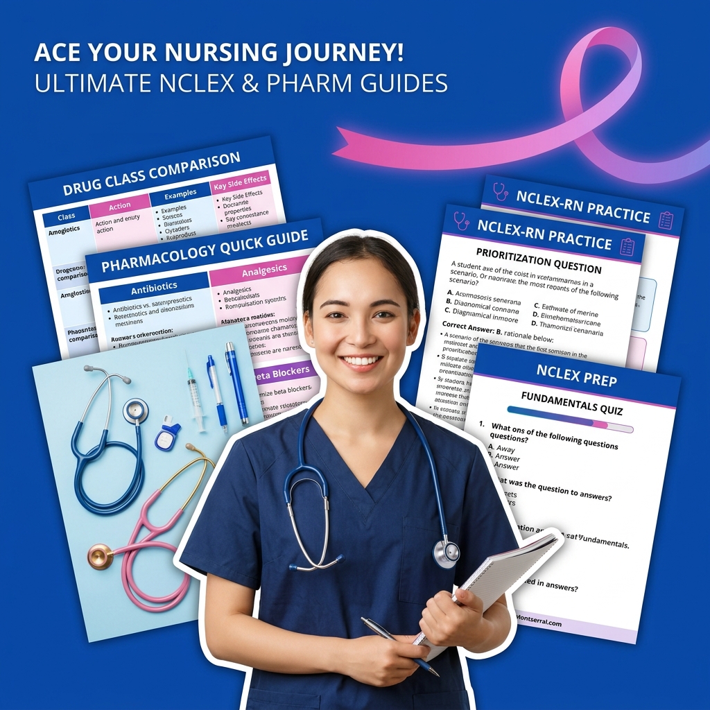 Nursing student using AI as a pharmacology and drug class active recall tutor safely