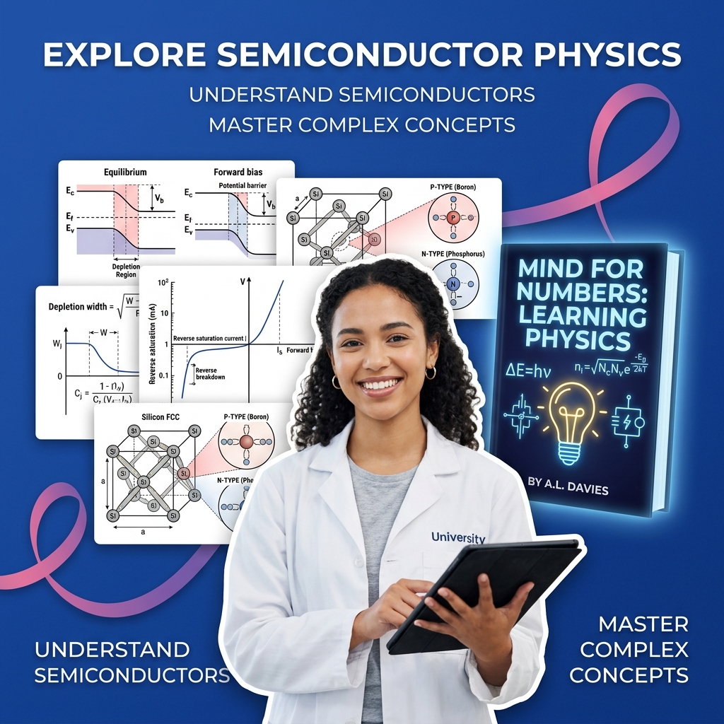 Physics student using AI to Socraticly study semiconductor bandgaps and PN junction depletion regions