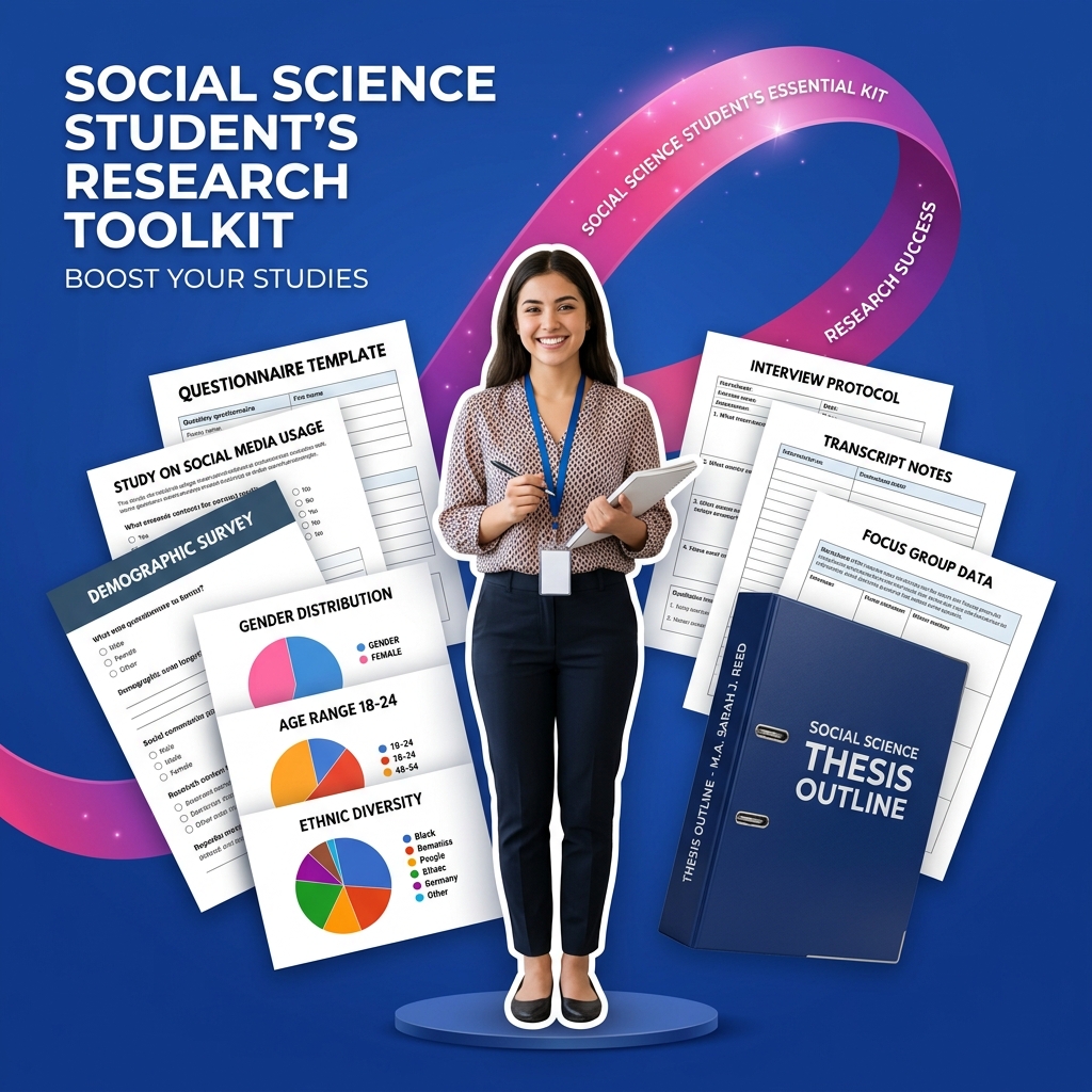 College student using AI as a Socratic research coach to design surveys and study sociology methods safely
